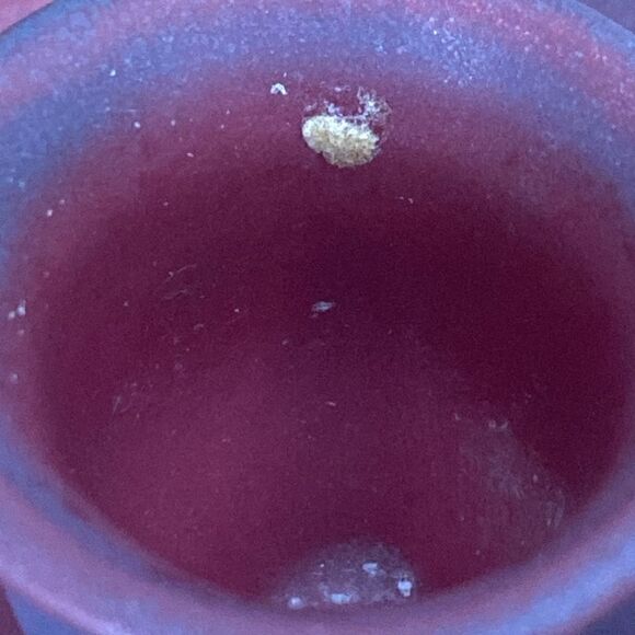 Rare Van Briggle mulberry glazed candle holders - Picture 5 of 5